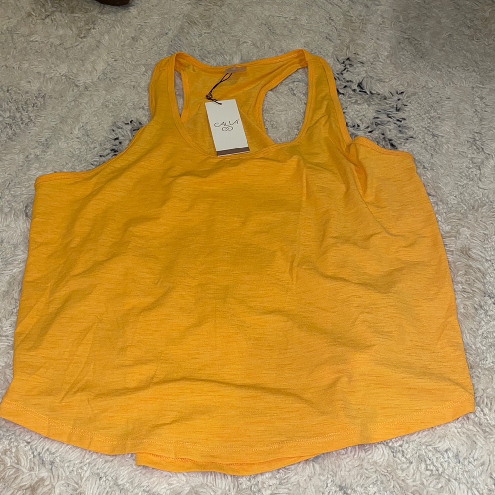 Calia Scoop Racer Tank